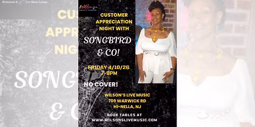 Wilson's Customer Appreciation with Songbird & Company