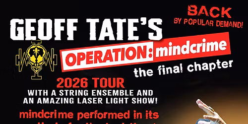 Geoff Tate\u2019s Operation: Mindcrime - The Final Chapter