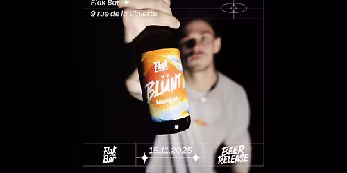 Flak X Blunt - Beer Release