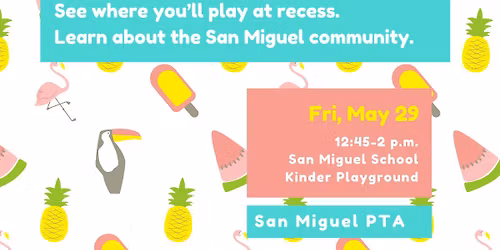 26-27 TK & Kinder: Playdate\/Encuentro