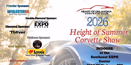 Height of Summer Corvette Show hosted by HOCC