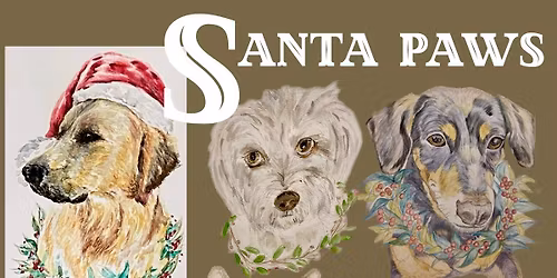 Santa Paws Annual Pet Portrait Class