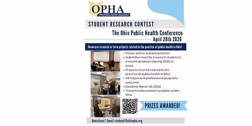 Student Research Contest - 2026 Ohio Public Health Conference 