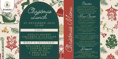 Ramkiki Christmas Lunch 2025 \ud83c\udf84\u2728