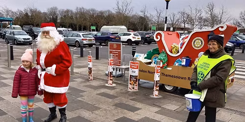 The Rotary Christmas Appeal with Santa's Sleigh