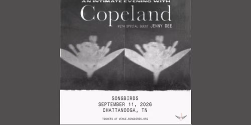Copeland (with special guest Jenny Dee)