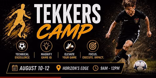 Grove Academy Soccer Tekkers Camp