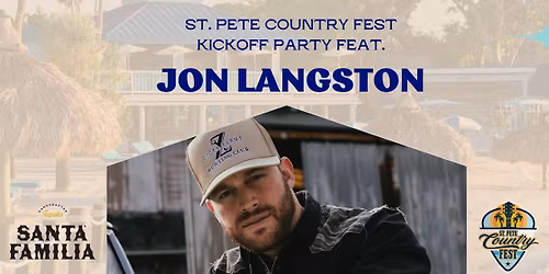 St. Pete Country Fest Kickoff Party with Jon Langston