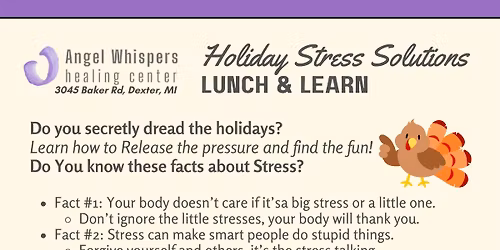 Holiday Stress Solutions - Lunch & Learn