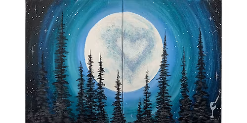 Lover's Moon - Paint and Sip in San Antonio | Classpop!\u2122