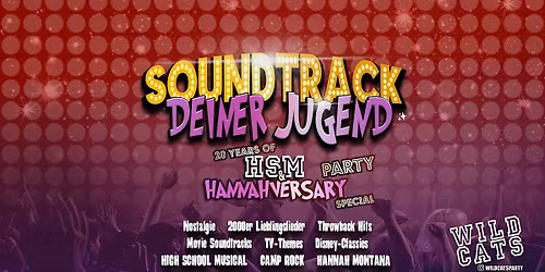 SOUNDTRACK DEINER JUGEND \u2605 2000er, Childhood, HSM & Disney Hits  \u2605 AUGSBURG