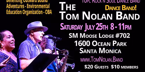 Tom Nolan Band at the Moose - Benefiting Outward Bound