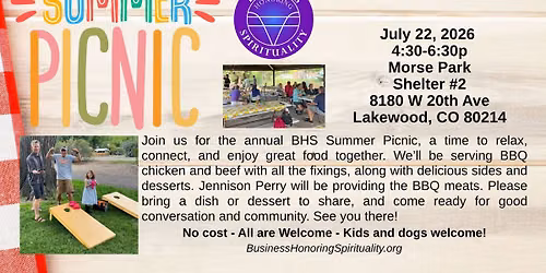 BHS Annual Summer Picnic