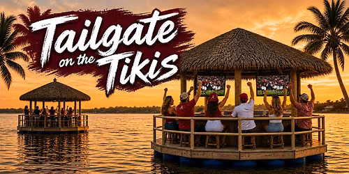 Watch Party - Alabama vs. East Carolina on a Floating Tiki Sports Bar