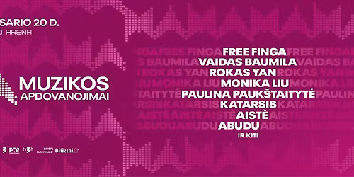 Met\u0173 muzikos apdovanojimai M.A.M.A. 2025