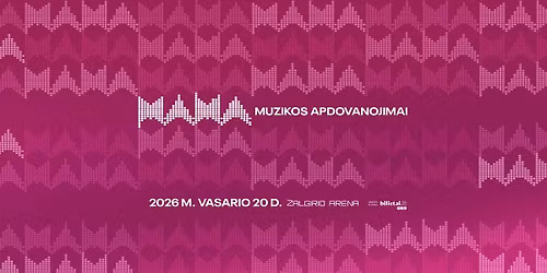 Met\u0173 muzikos apdovanojimai M.A.M.A. 2025