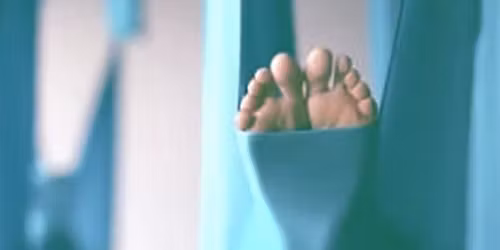 aerial floating acupuncture + sleep yoga