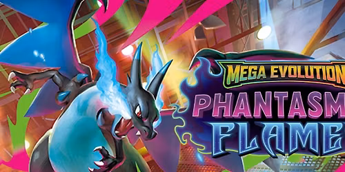 Mega Evolution Phantasmal Flames PRERELEASE at GoldMine Games!