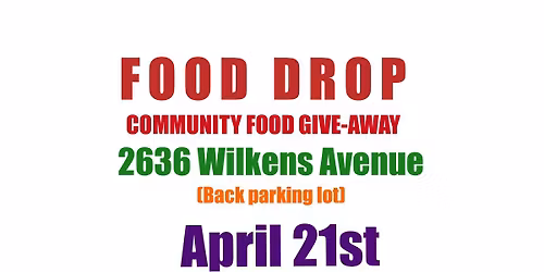 Community Food Give-Away