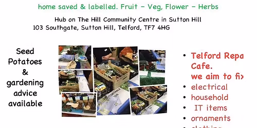 Seedy Saturday - Seed Swap - Repair Cafe