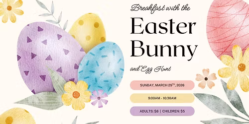 Easter Bunny Breakfast & Egg Hunt in Porters Lake | Family Event