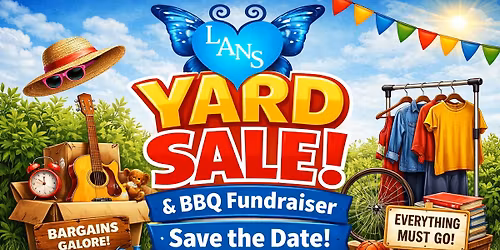 LANS Yard Sale & BBQ Fundraiser