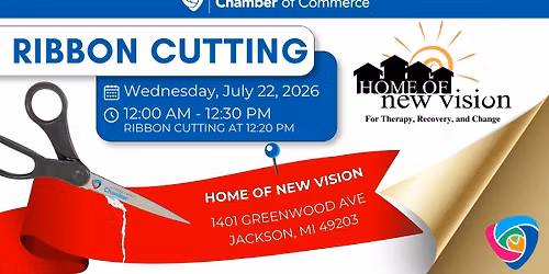 Home of New Vision Ribbon Cutting