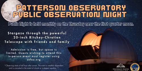 Patterson Observatory Public Night