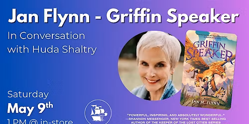 Jan Flynn - Author Event for Griffin Speaker