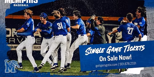 Parking Memphis Tigers at Ole Miss Rebels Baseball