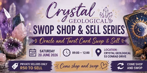   Oracle & Tarot Cards - Swop Shop & Sell Series - Crystal Geological