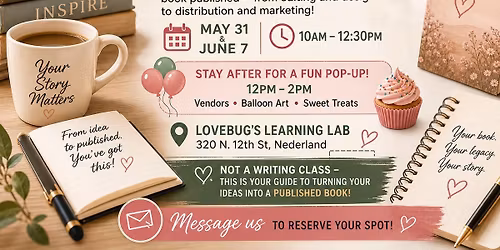 Self-Publishing Workshop with Local Author Susan Howard
