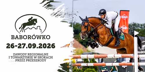 Zawody regionalne i towarzyskie w skokach przez przeszkody (26-27.09.2026)