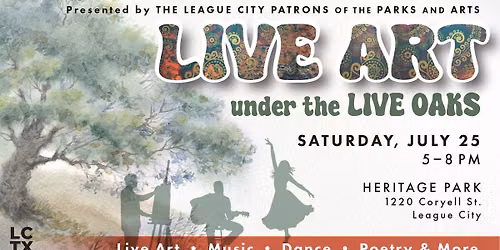 Live Arts Under the Live Oaks 
