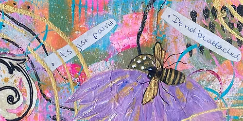 Intuitive Acrylic Painting with Collage
