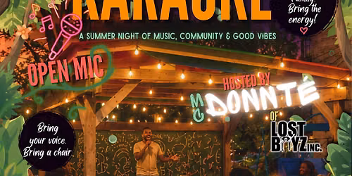 KARAOKE IN THE GARDEN