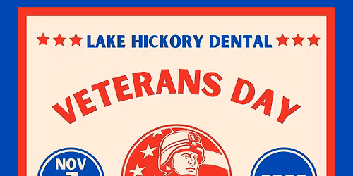 Veterans Day of Caring at Lake Hickory Dental