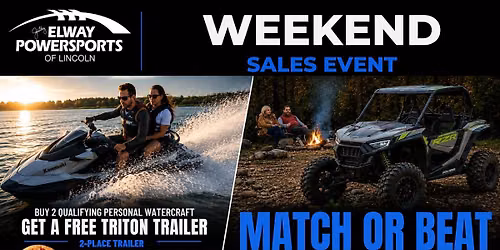 Weekend Sales Event 