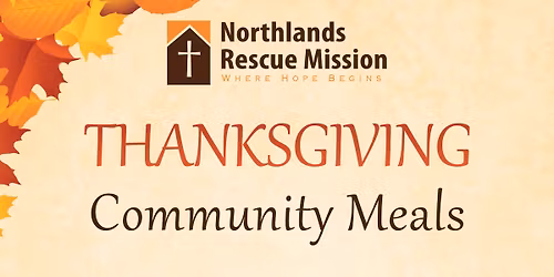 Thanksgiving Community Meals (Pickup & Delivery)