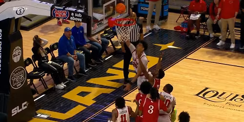 Lamar Cardinals at Nicholls State Colonels Mens Basketball