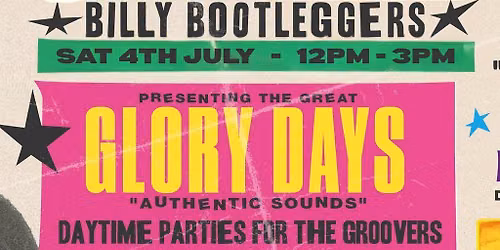 GLORY DAYS - A Disco Dancing Special