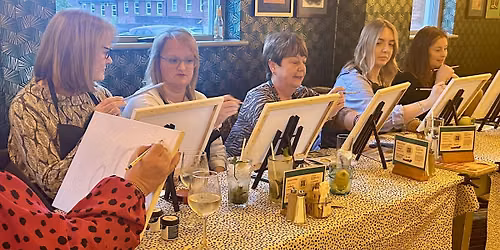 Cocktails on Canvas | Autumn Special | Sutton Coldfield | Sip & Paint