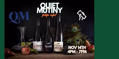 Quiet Mutiny Pop Up!