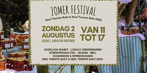 Zomerfestival: Heel Twente Bakt
