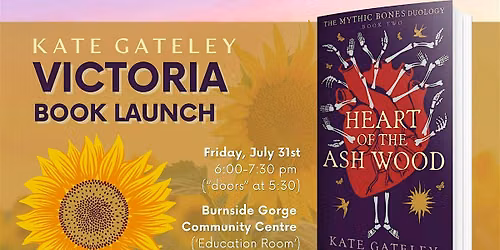 Victoria Book launch with author Kate Gateley