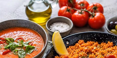 In-Person Class: Spanish Kitchen: Paella & Gazpacho (NYC)