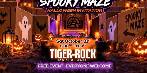 Halloween Maze at Tiger-Rock Martial Arts