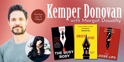 Kemper Donovan with Margot Douaihy