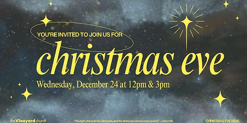 Christmas Eve at the Vineyard