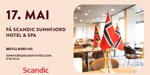 17. mai p\u00e5 Scandic Sunnfjord Hotel & Spa